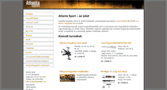 Desktop Screenshot of horgaszbizomanyi.hu